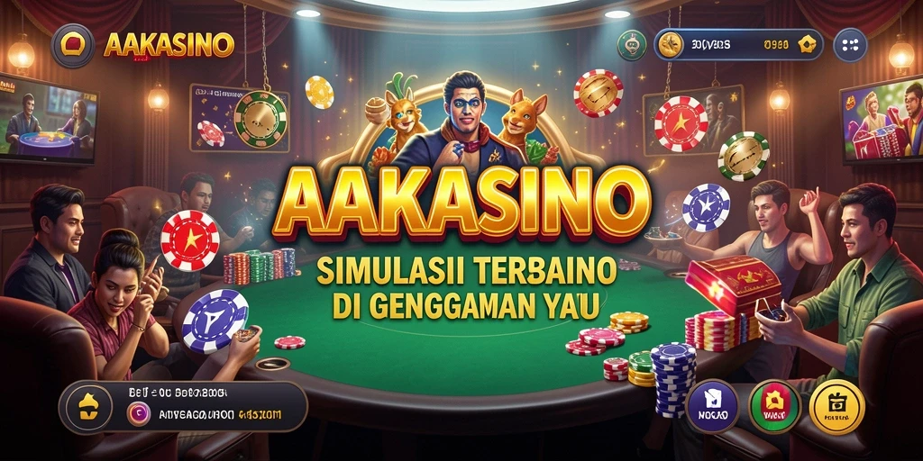 Tampilan menarik dari gameplay AAKASINO yang seru dan interaktif.