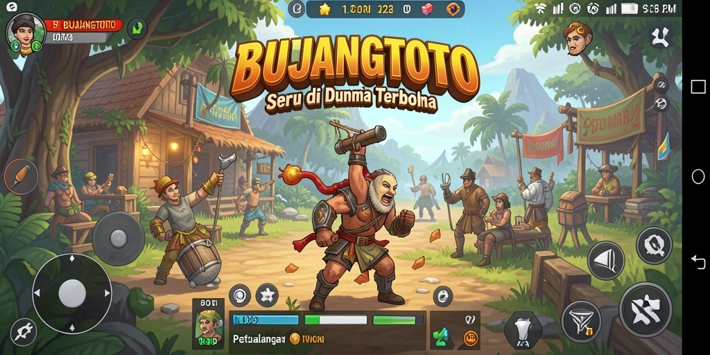 Tangkapan layar menampilkan aksi seru dalam gameplay Open World.