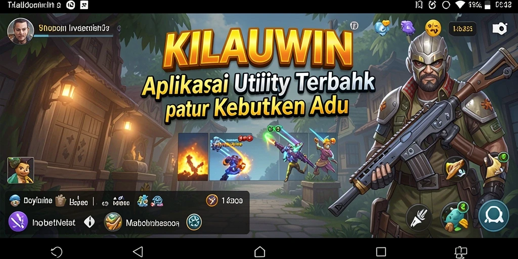 Tampilan antarmuka KILAUWIN yang sederhana dan efisien.
