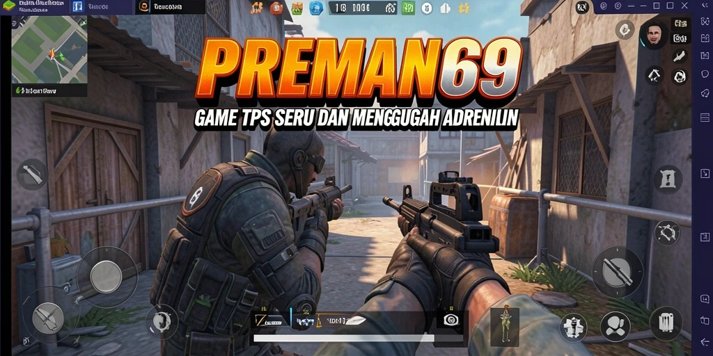 Gameplay seru dalam PREMAN69 dengan aksi berintensitas tinggi.